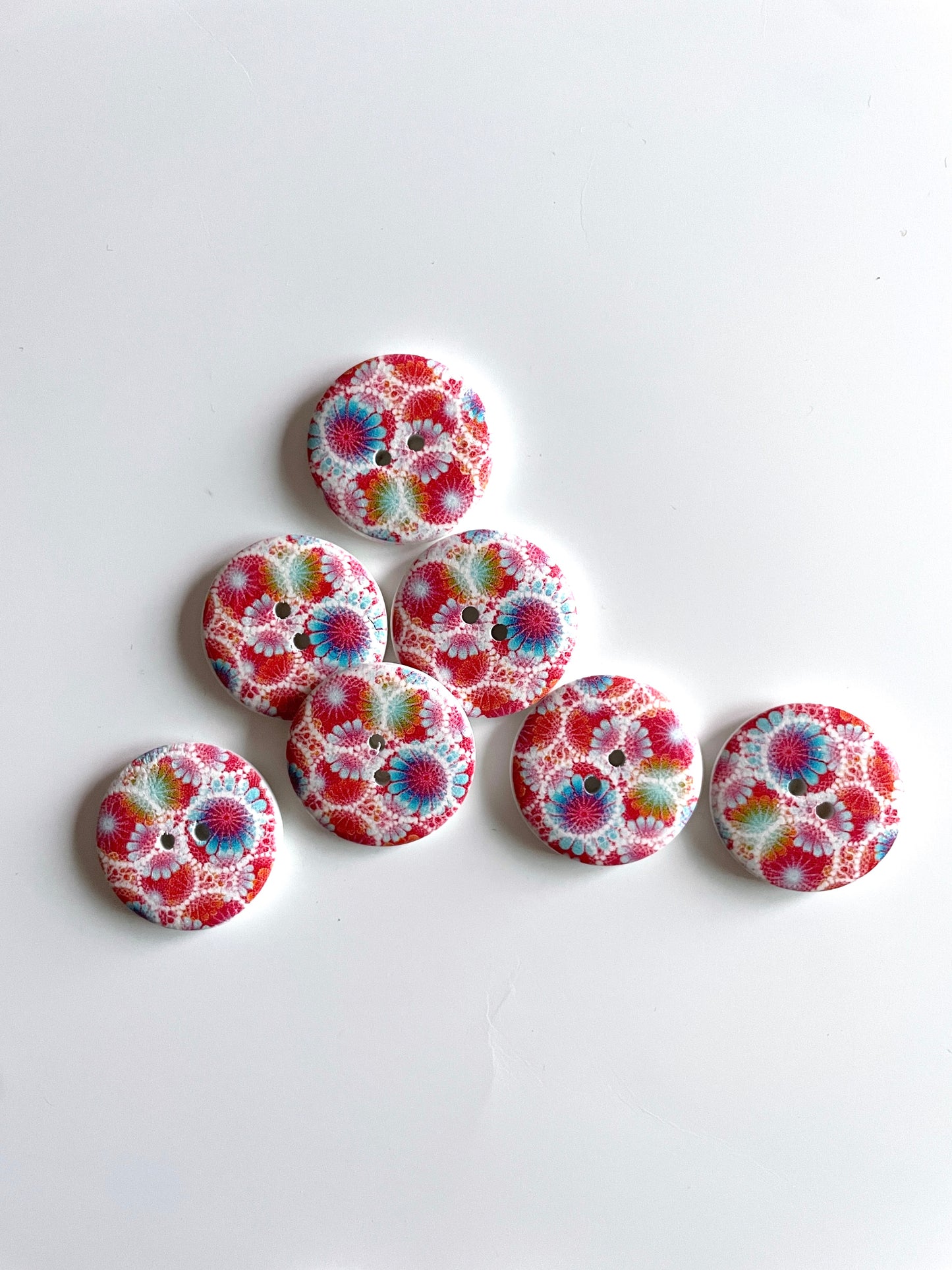 Fancy Designer buttons - pack of 6 - LWB031