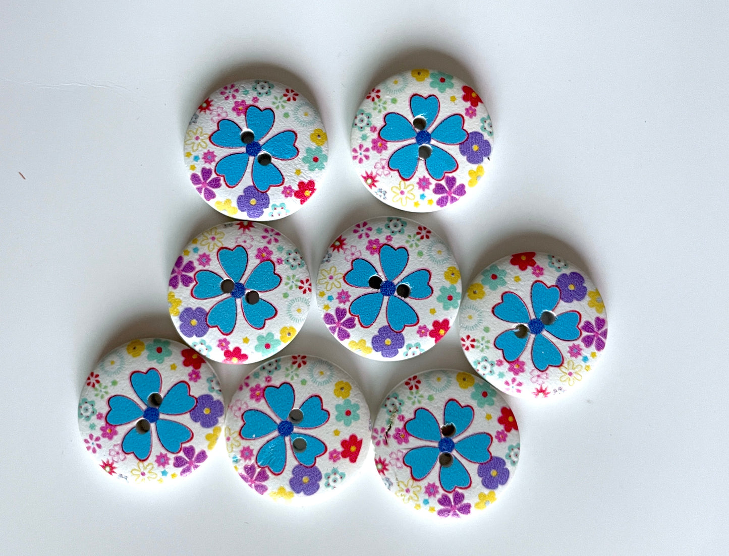 Fancy Designer buttons - pack of 6 - LWB033