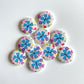 Fancy Designer buttons - pack of 6 - LWB033