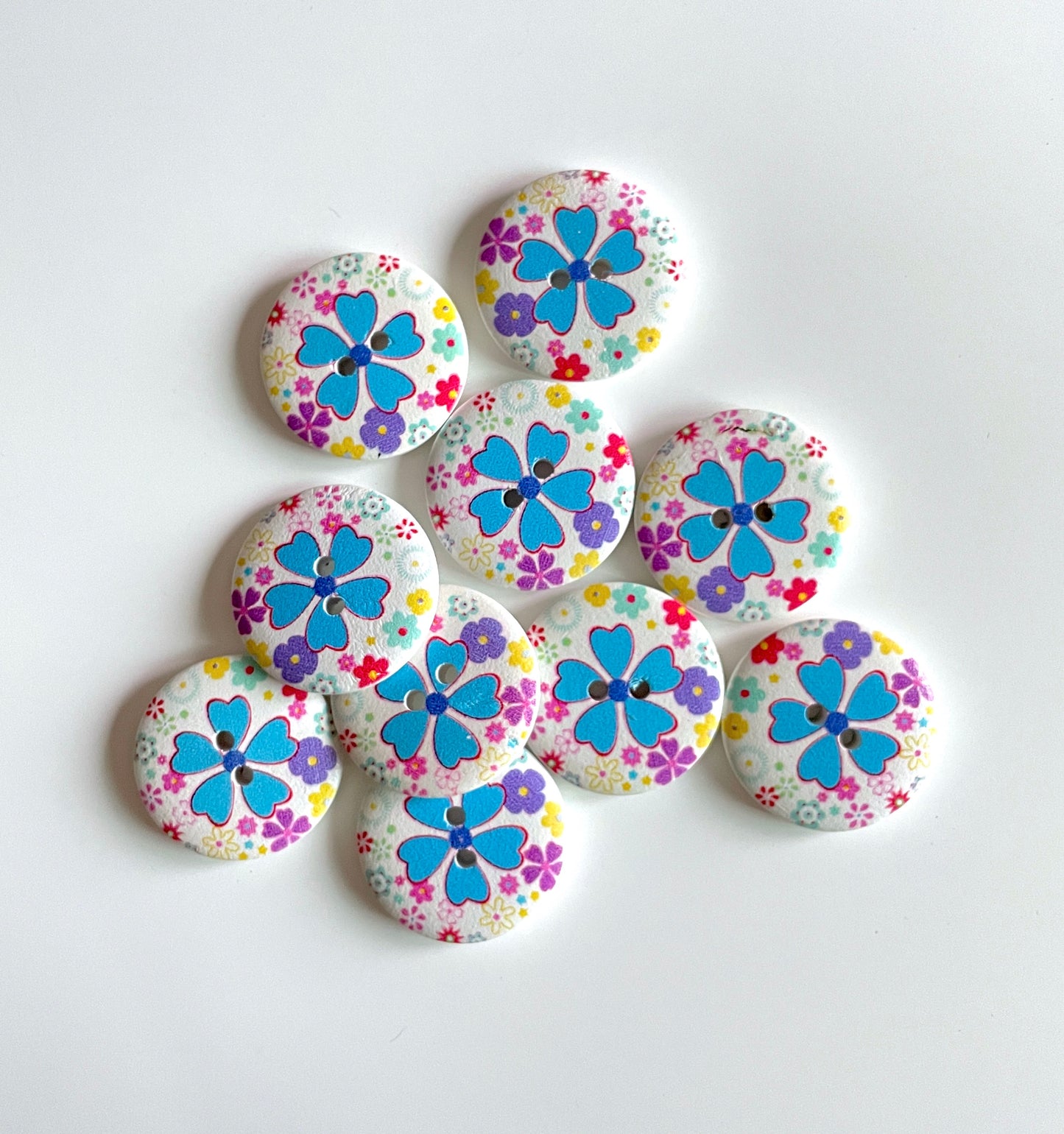 Fancy Designer buttons - pack of 6 - LWB033