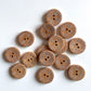 Wooden Buttons - pack of 6 - WB005