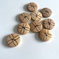 Wooden Buttons -pack of 6 - WB095